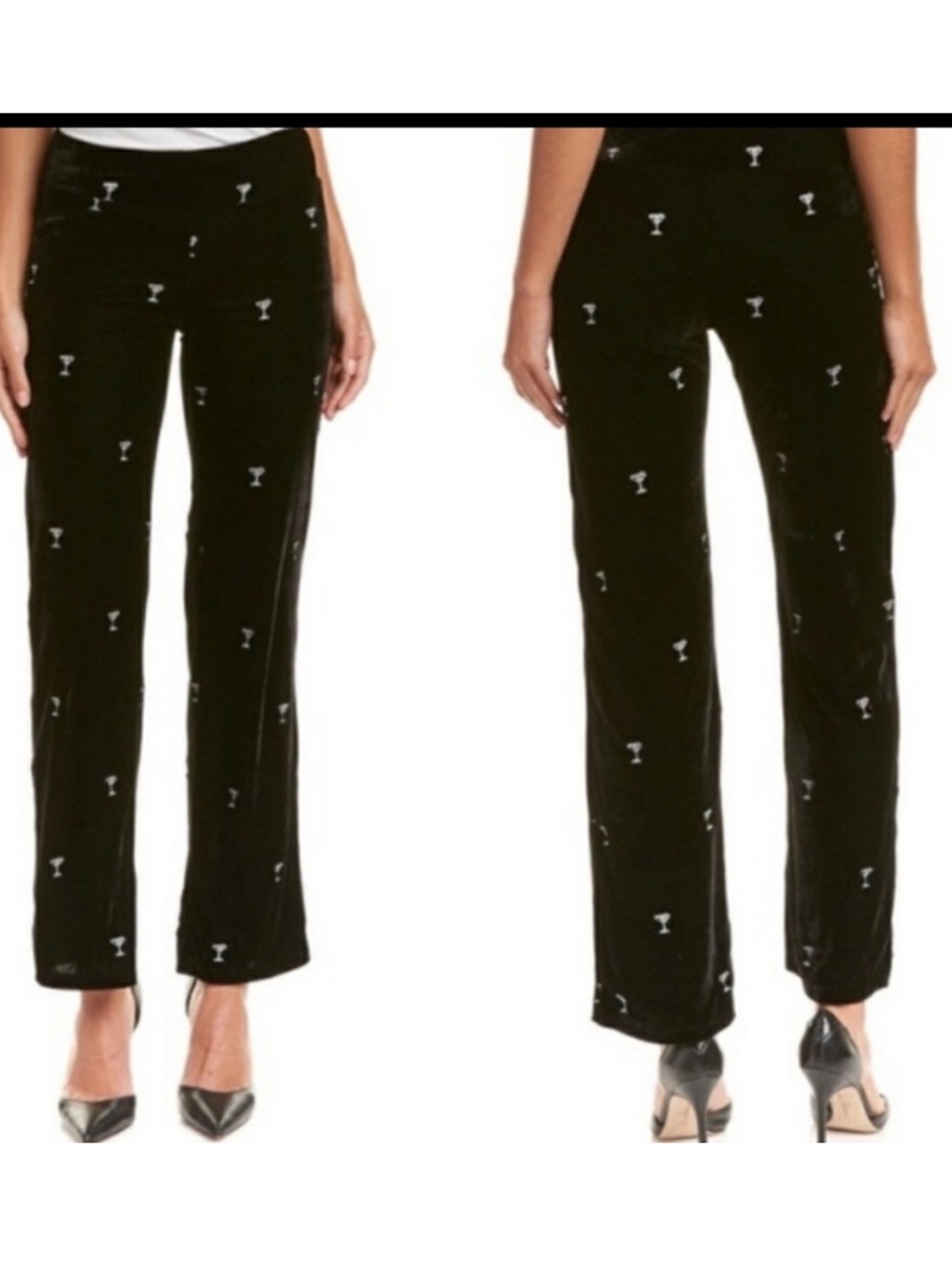 🍸J McLaughlin velvet martini pants🍸